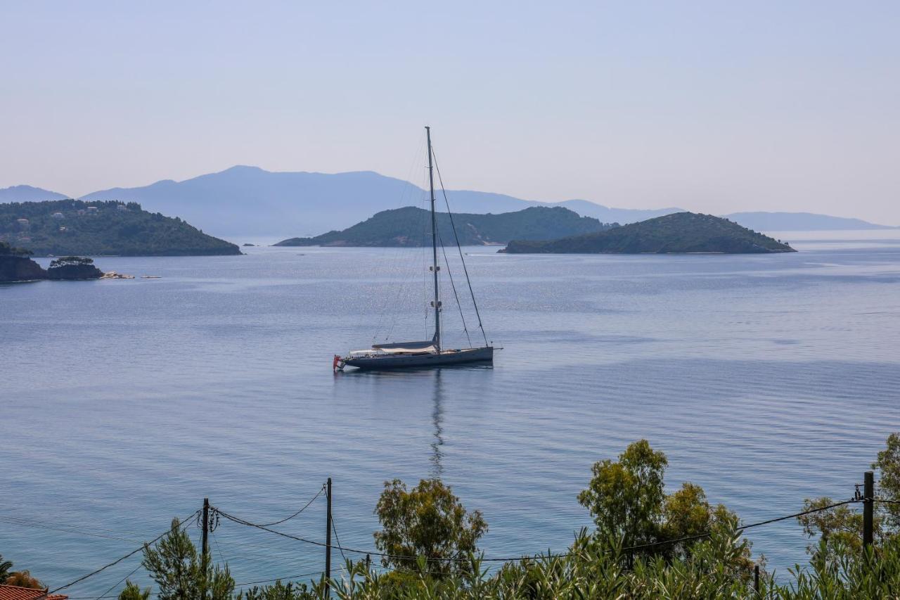 Golden View Villa Skiathos Town Exterior photo